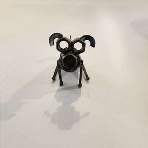 Metal art created by disabled veteran beautiful doggie